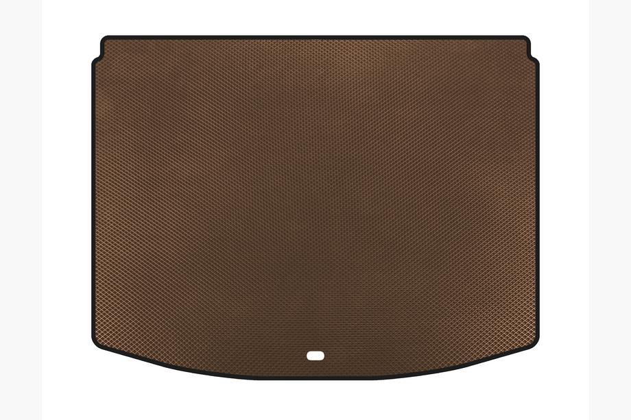 Suzuki SX4 S-Cross 2013-2016 Trunk Mat (HB, 5-Door, Brown) Image