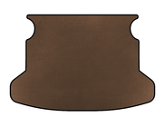 Toyota Corolla 2002-2007 Trunk Mat (SD, Brown) photo 1