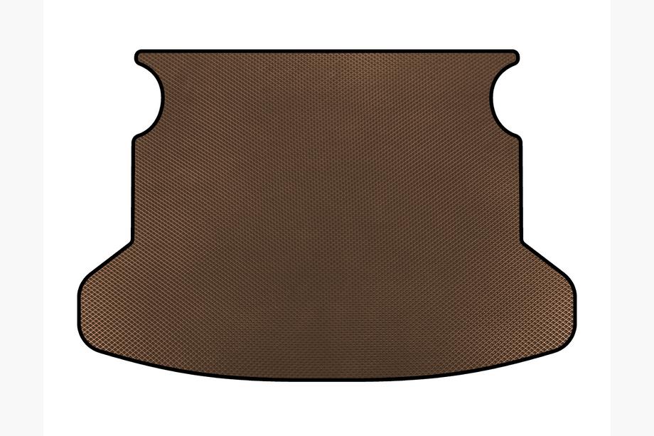Toyota Corolla 2002-2007 Trunk Mat (SD, Brown) Image