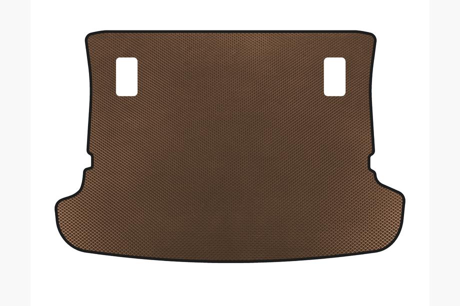 Toyota Corolla Verso 2004-2009 Trunk Mat EVA (7-Seater, Brown) Image