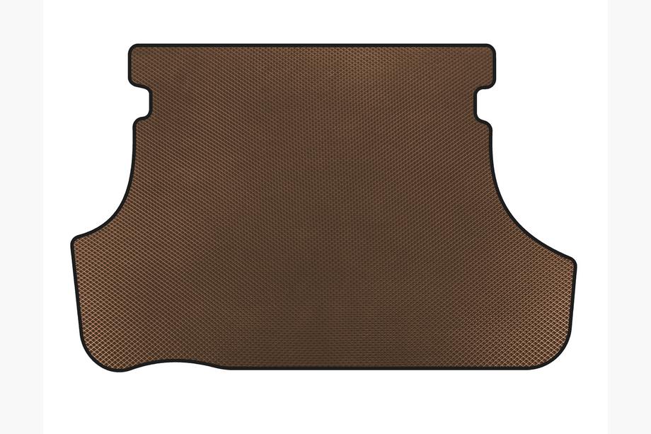 Toyota Yaris 2006-2011 Trunk Mat (SD, USA, Brown) Image