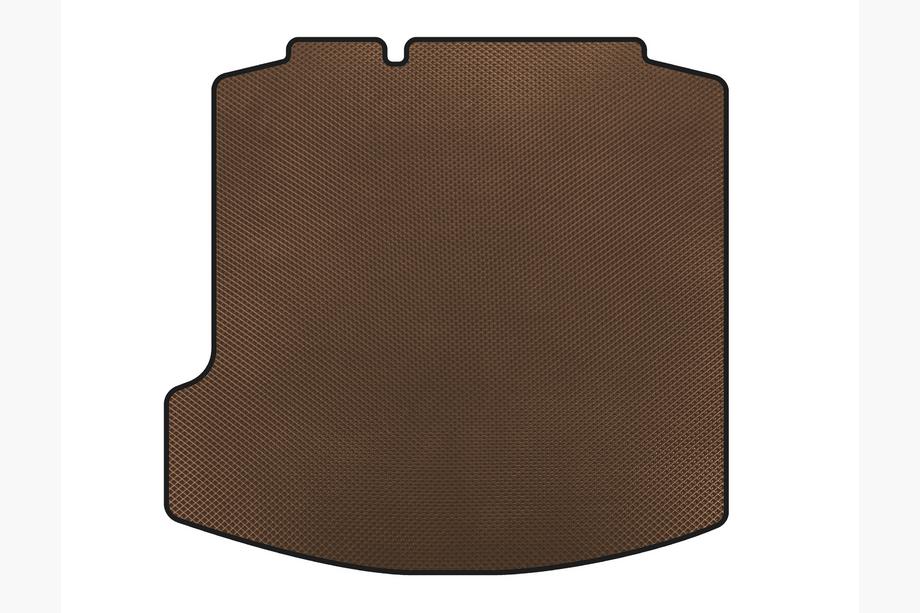 Volkswagen Bora 1998-2004 Trunk Mat (SD, Brown) Image