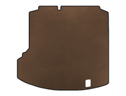Volkswagen Jetta 2006-2011 Trunk Mat (SD, Brown) photo 1