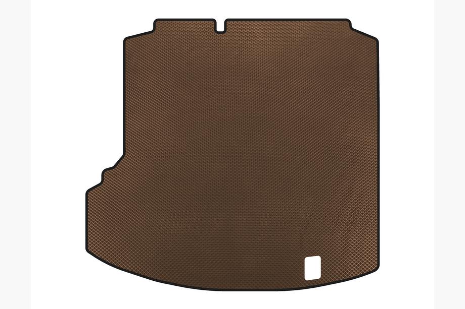 Volkswagen Jetta 2006-2011 Trunk Mat (SD, Brown) Image