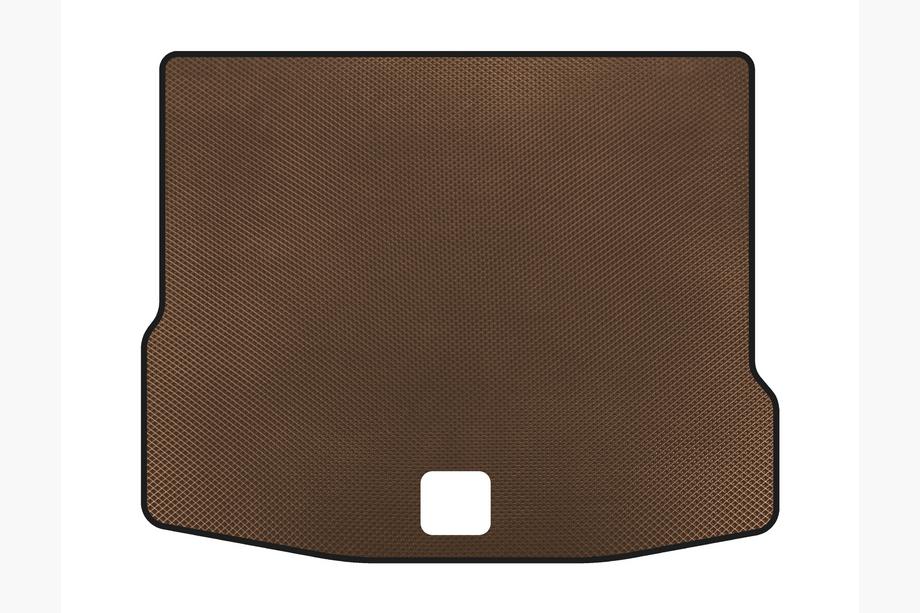 Volkswagen Tiguan 2016-2023 Trunk Mat V1 (USA, Brown) Image