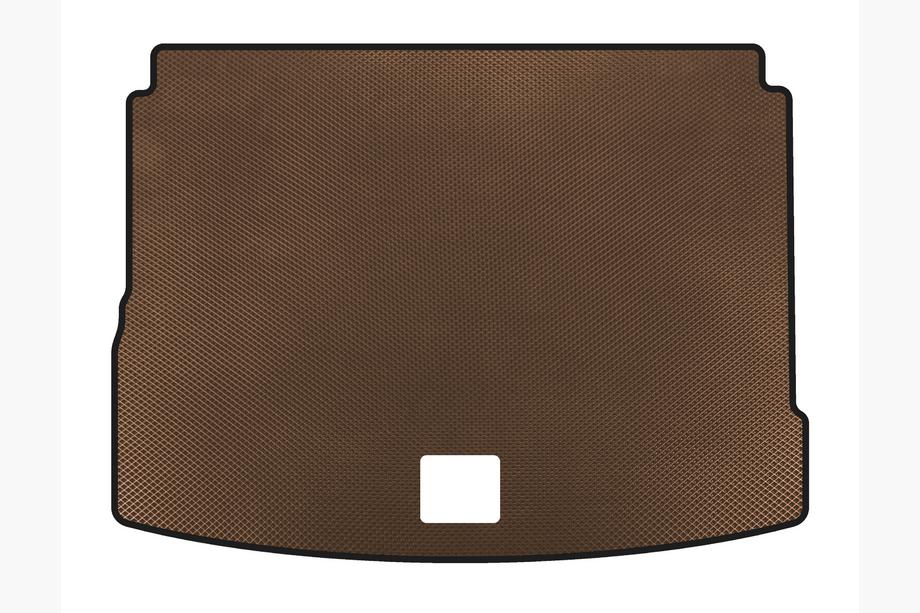 Volkswagen Tiguan 2016-2023 Trunk Mat V2 (USA, Brown) Photo 1
