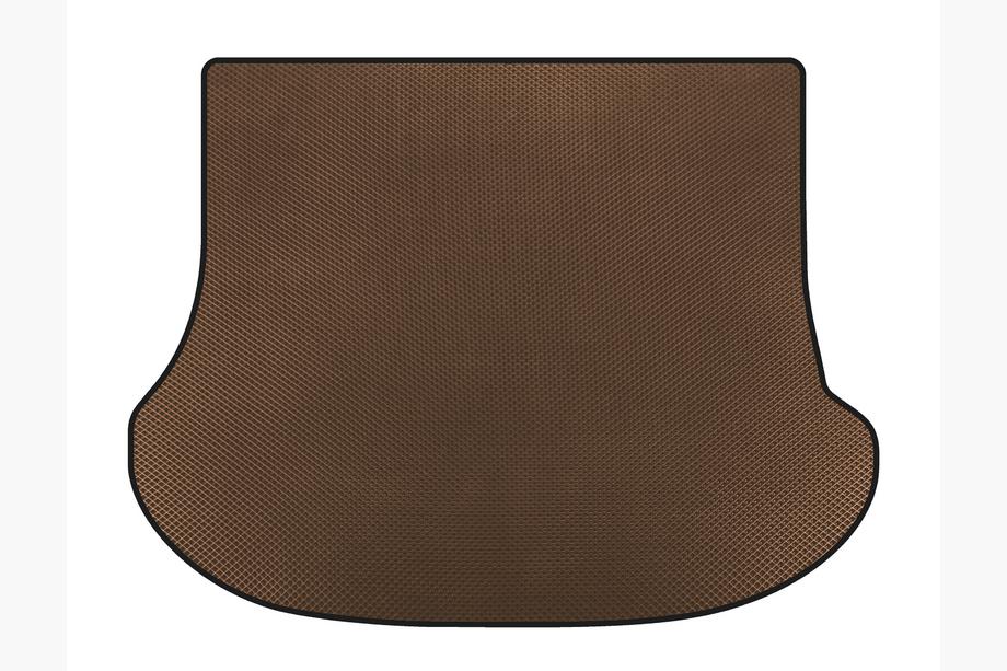 Volvo S40 2004-2012 Trunk Mat (SD, Brown) Image