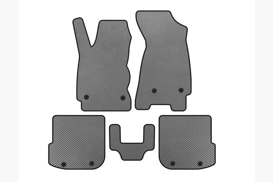 Audi A4 B5 1994–2001 EVA floor mats (Sedan, Grey) Image