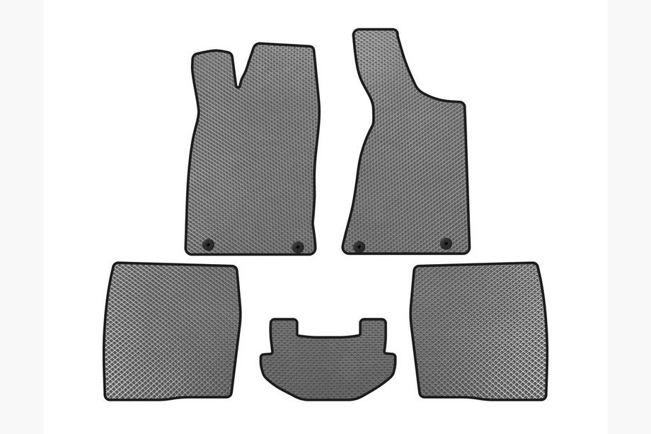 Audi 80/90 1987-1996 EVA floor mats (1987-1991, Sedan, Grey) Image
