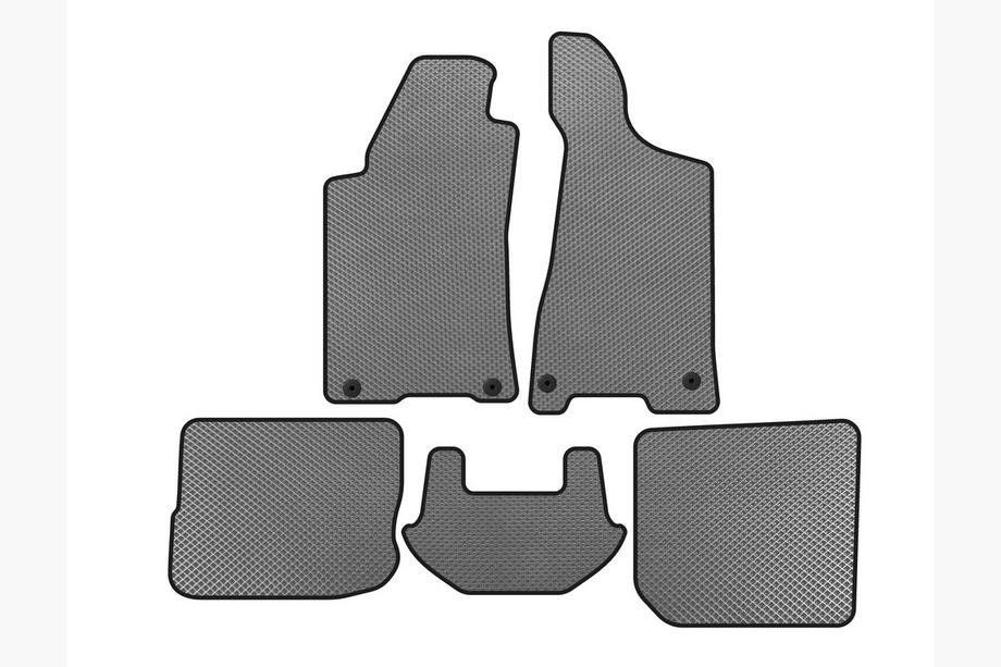 Audi 80/90 1987-1996 EVA floor mats (1991-1996, Sedan, Grey) Image