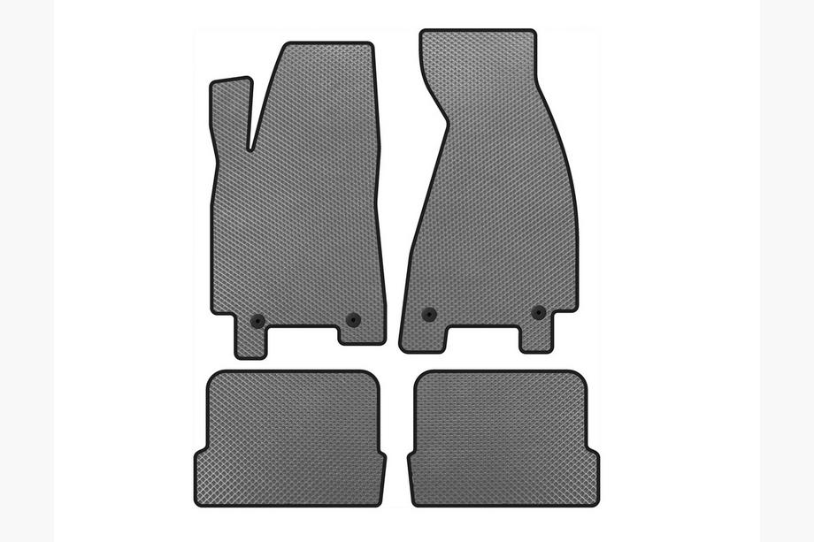 Audi 80/90 1987-1996 EVA Floor Mats (1991-1996, Coupe, Gray) Image