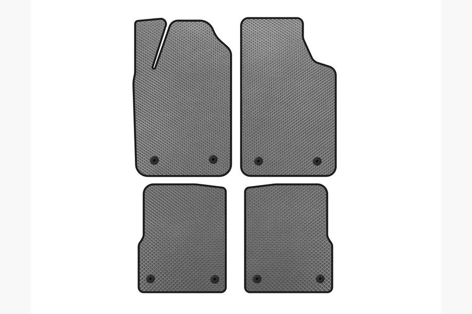 Audi A2 1999-2005 EVA Floor Mats (HB, Gray) Image