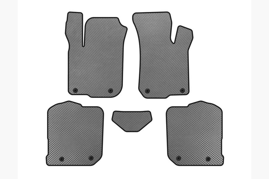 Audi A3 1996-2003 EVA Floor Mats (HB, Gray) Image