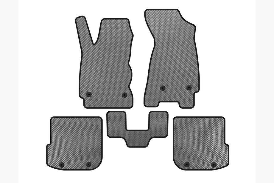 Audi A4 B5 1994–2001 EVA Floor Mats (Avant, Grey) Image