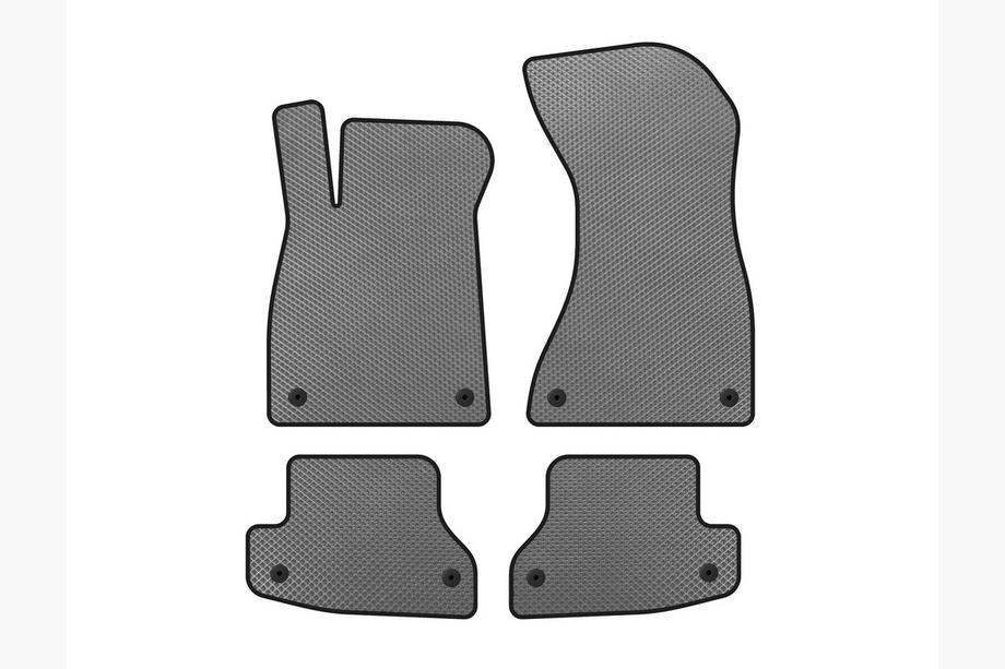 Audi A5 2016-2025 EVA Floor Mats (Coupe, Gray) Image