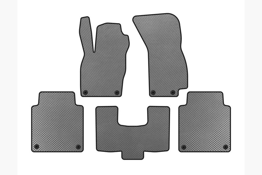 Audi A8 2018- EVA Floor Mats (Long, Gray) Image