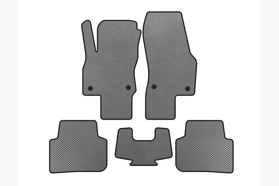 Audi Q3 2019–2025 EVA Floor Mats (Gray) Image