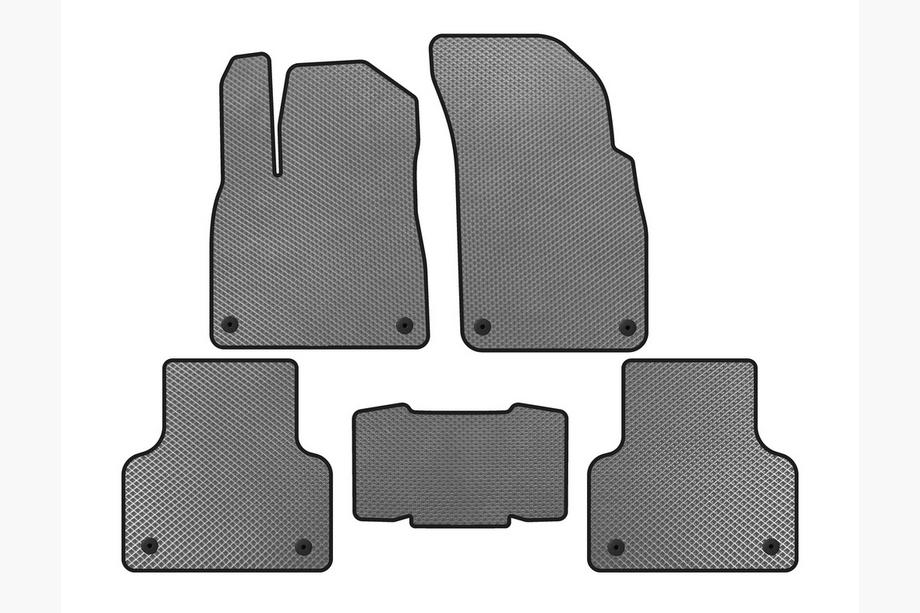 Audi Q8 2018- EVA Floor Mats (Gray) Image