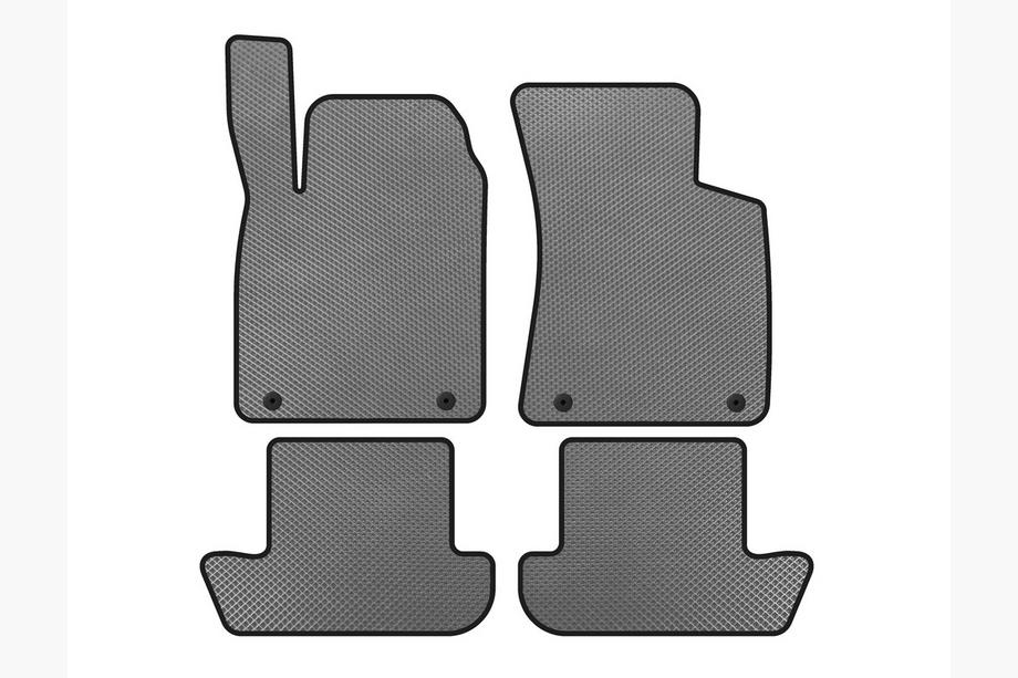 Audi TT 1998-2006 EVA Floor Mats (Coupe, Gray) Image