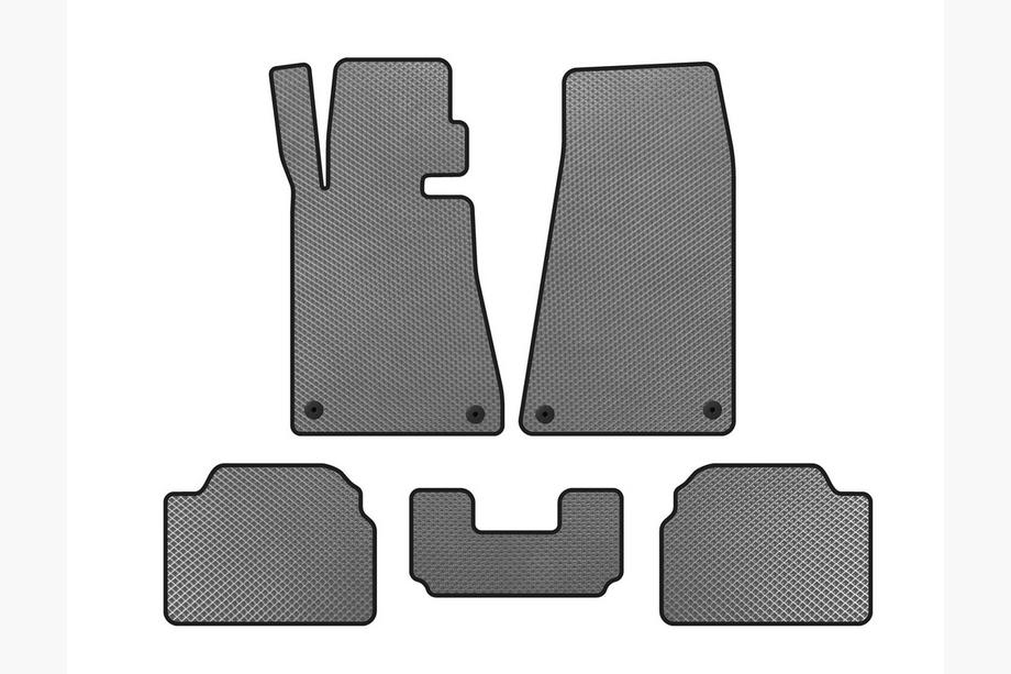 BMW 5 Series E34 1988-1995 EVA Floor Mats (Gray) Image