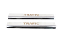 Renault Trafic 2001–2015 Door Sill Plates VIP-Style Stainless Steel photo 1