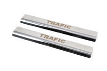 Renault Trafic 2001–2015 Door Sill Plates VIP-Style Stainless Steel photo 2
