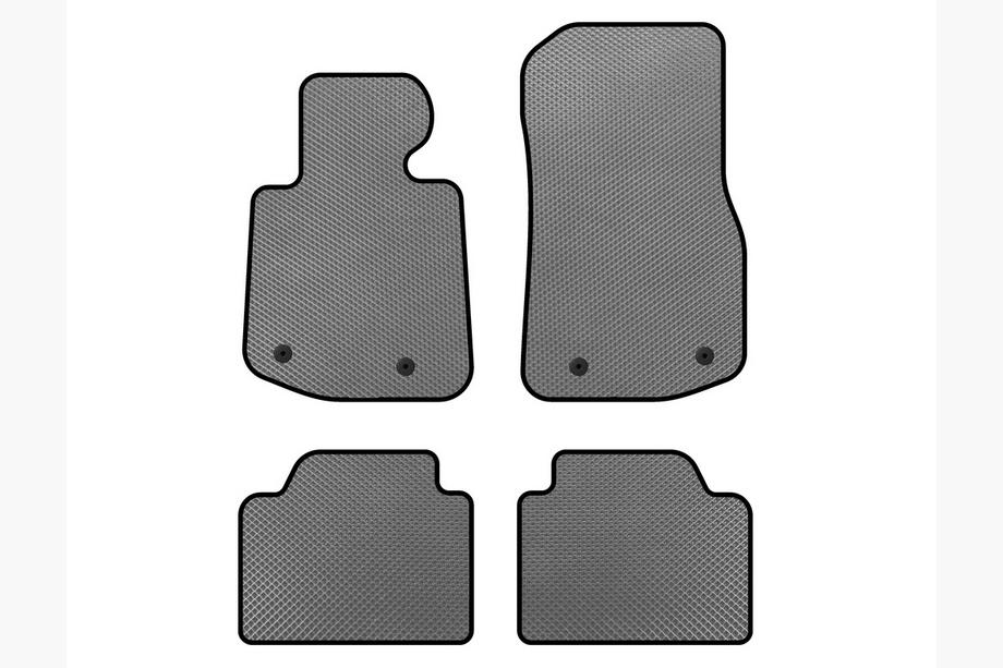 BMW 4 Series F32/F33/F36 2012-2020 EVA Floor Mats V2 (Gray) Image