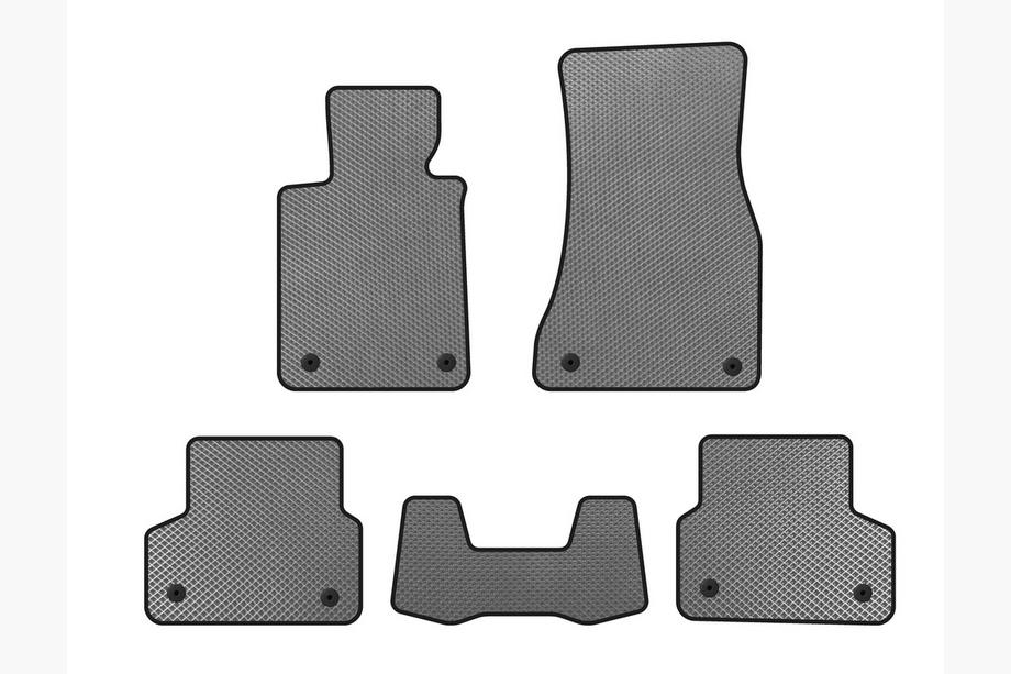 BMW 5 Series G30/G31 2017–2023 EVA Floor Mats (Gray) Image