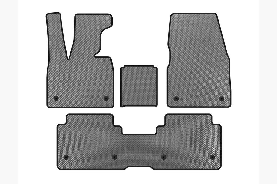 BMW I3 2013-2022 EVA Floor Mats (Gray) Image
