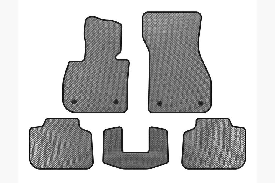 BMW X1 F48 2015-2022 EVA Floor Mats (Gray) Image