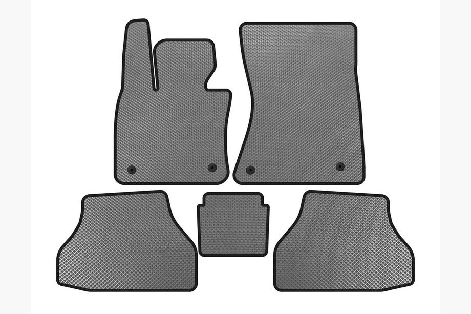 BMW X6 E71 2008–2014 EVA Floor Mats V2 (Gray) Image