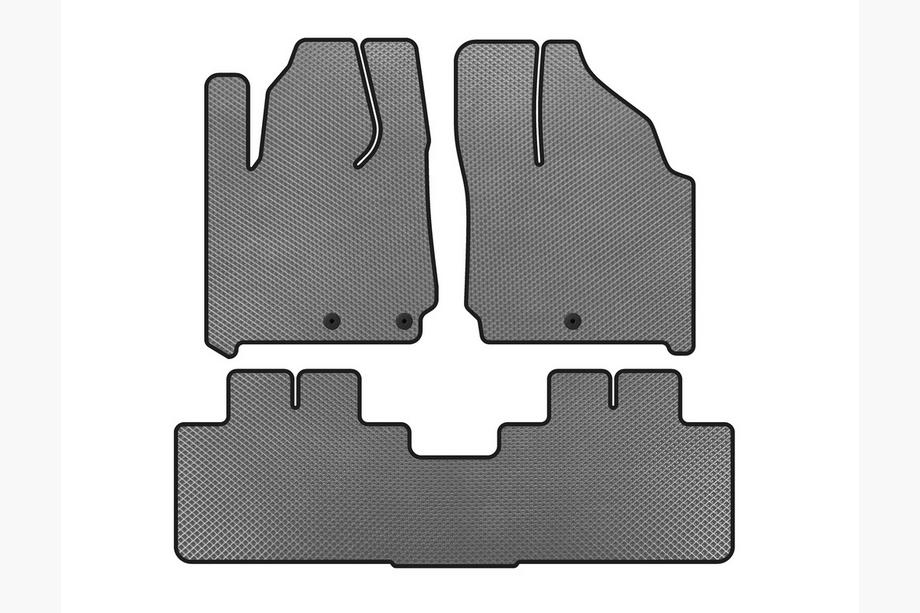 Cadillac SRX 2010-2016 EVA Floor Mats (Gray) Image