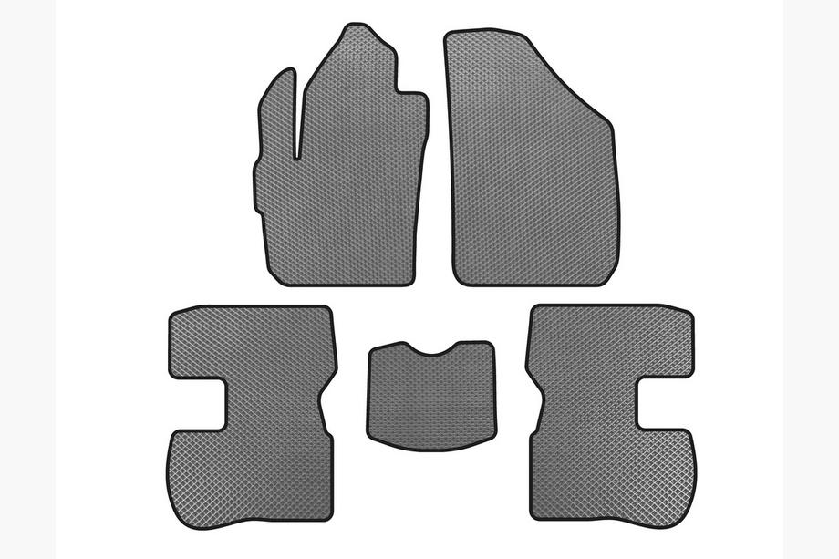Chery Kimo 2007-2015 EVA Floor Mats (Gray) Image