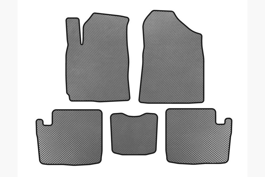 Chery Tiggo 1 2005-2016 EVA Floor Mats (2005-2009, Gray) Image
