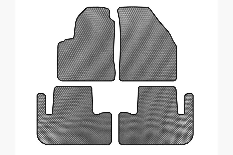 Chevrolet Tacuma/Rezzo 2000-2008 EVA Floor Mats (Gray) Image