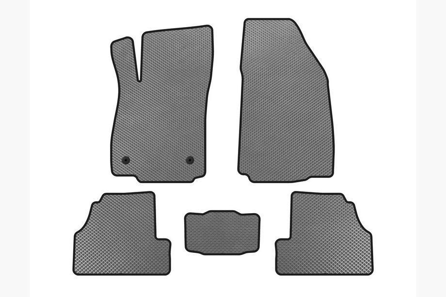 Chevrolet Trax 2012-2023 EVA Floor Mats (2012-2019, Gray) Image