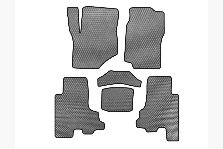 Chevrolet Trailblazer 2002-2012 EVA Floor Mats (Gray) Image