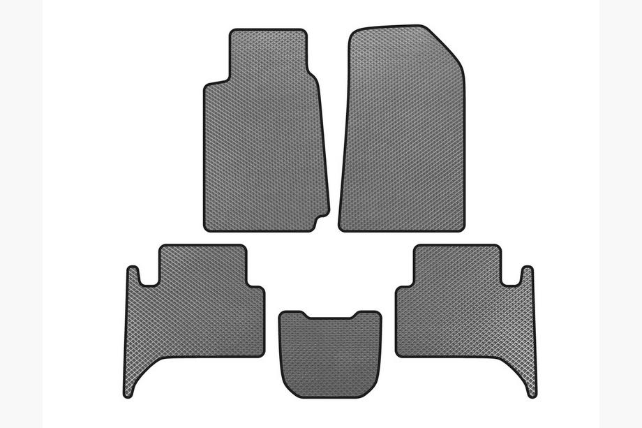 Chevrolet Trailblazer 2012-2019 EVA Floor Mats (2 Rows, Gray) Image