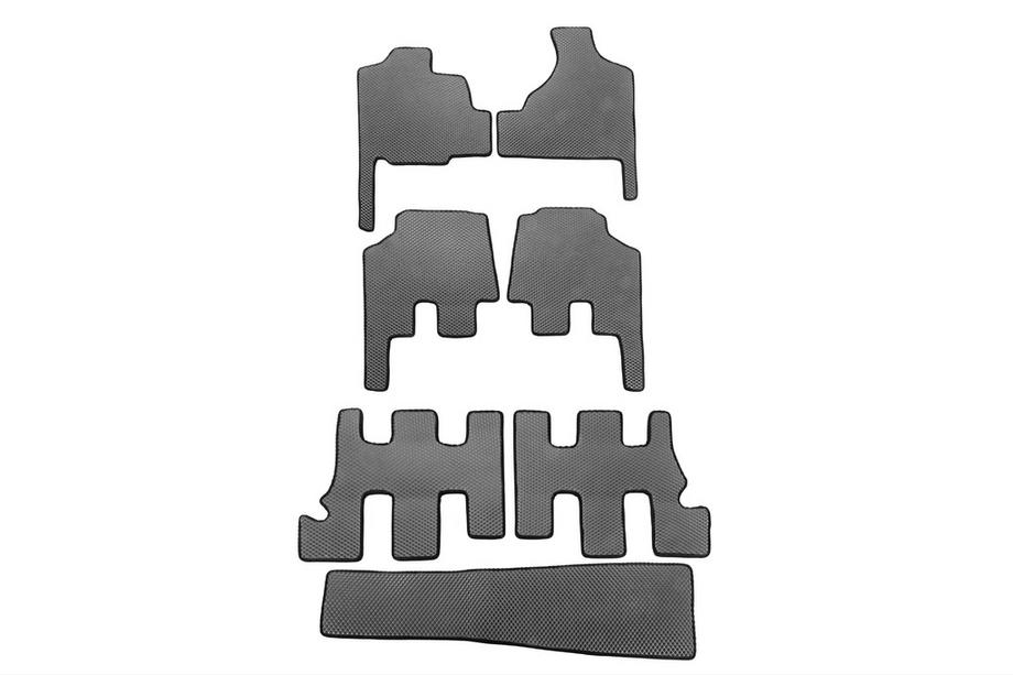 Chrysler Voyager 2001-2007 EVA Floor Mats (for Grand Voyager, Automatic, Gray) Image