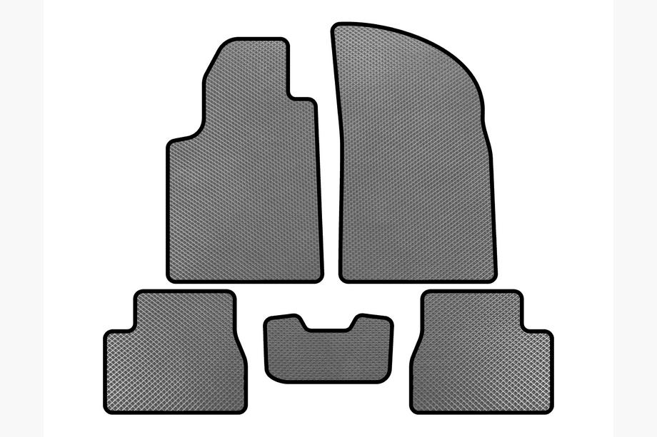Citroen C-3 2002-2009 EVA Floor Mats (Gray) Image