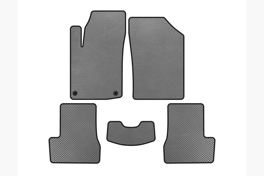 Citroen C-3 2009–2016 EVA Floor Mats (HB, Gray) Image