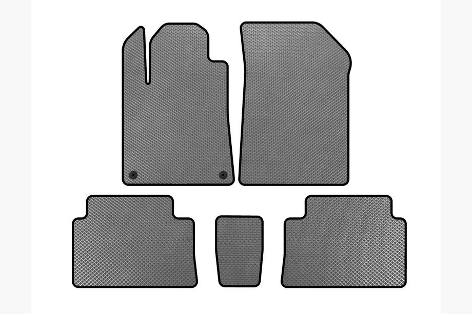 Citroen C-5 2001-2008 EVA Floor Mats (Gray) Image