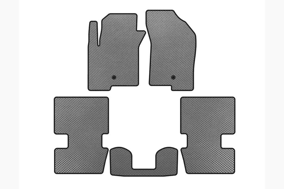 Dodge Caliber 2006-2011 EVA Floor Mats (HB, Gray) Image