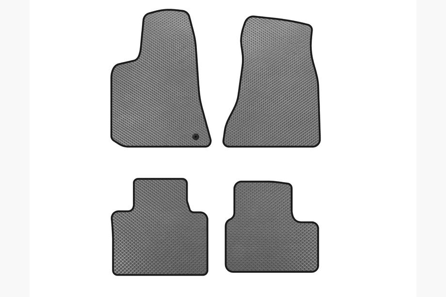 Dodge Charger 2005-2010 EVA Floor Mats (2005-2010, Gray) Image