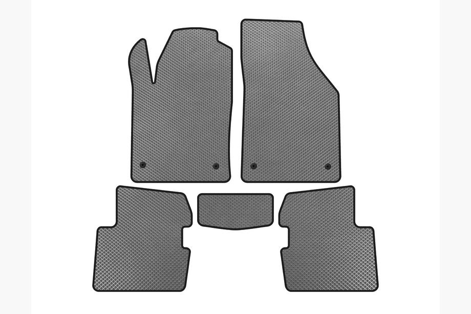 Dodge Dart 2012-2017 EVA Floor Mats (SD, Gray) Image