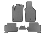 Fiat 500/500L 2013-2022 EVA Floor Mats (HB, Electric, Gray) photo 1