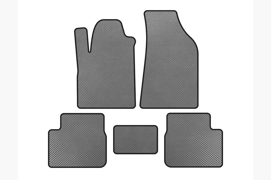 Fiat Bravo 2008-2016 EVA Floor Mats (Gray) Image