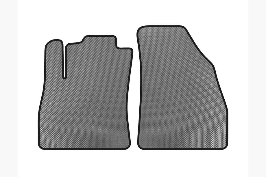 Fiat Fiorino/Qubo 2008-2024 Front EVA Car Floor Mats (Gray) Image