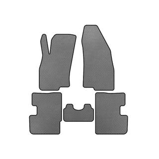 EVA Floor Mats (2011-2018, HB, 3-Door, Gray) Fiat Punto Grande/EVO 2006-2018