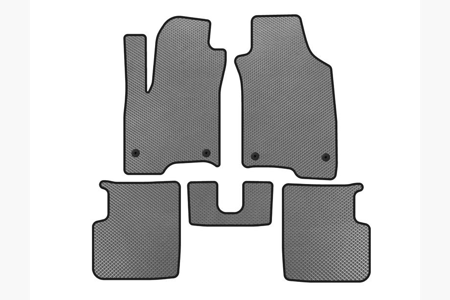 Fiat Panda 2011-2023 EVA Floor Mats (Gray) Image